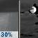 Friday Night: Slight Chance Rain Showers then Mostly Cloudy