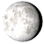 Waning Gibbous, 16 days, 18 hours, 36 minutes in cycle