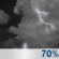 Sunday Night: Chance Showers And Thunderstorms