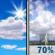 Monday: Mostly Sunny then Chance Showers And Thunderstorms